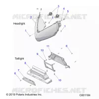 ELEKTRIC, HEADLIGHT AND TAILLIGHT