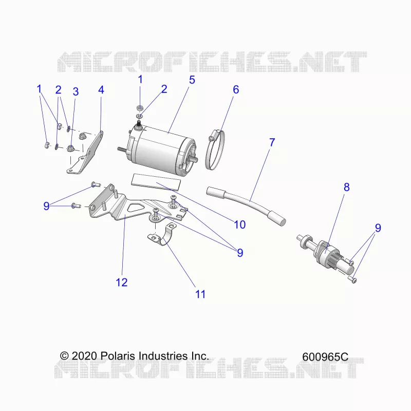 ANLASSER MOTOR