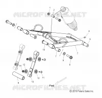 FRONT Drehmomentarm