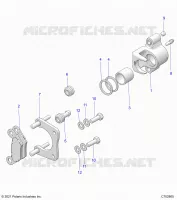 BRAKES, HINTERSATTELS