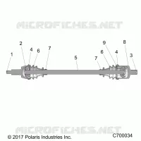 ANTRIEB, FRONT HALF SHAFT