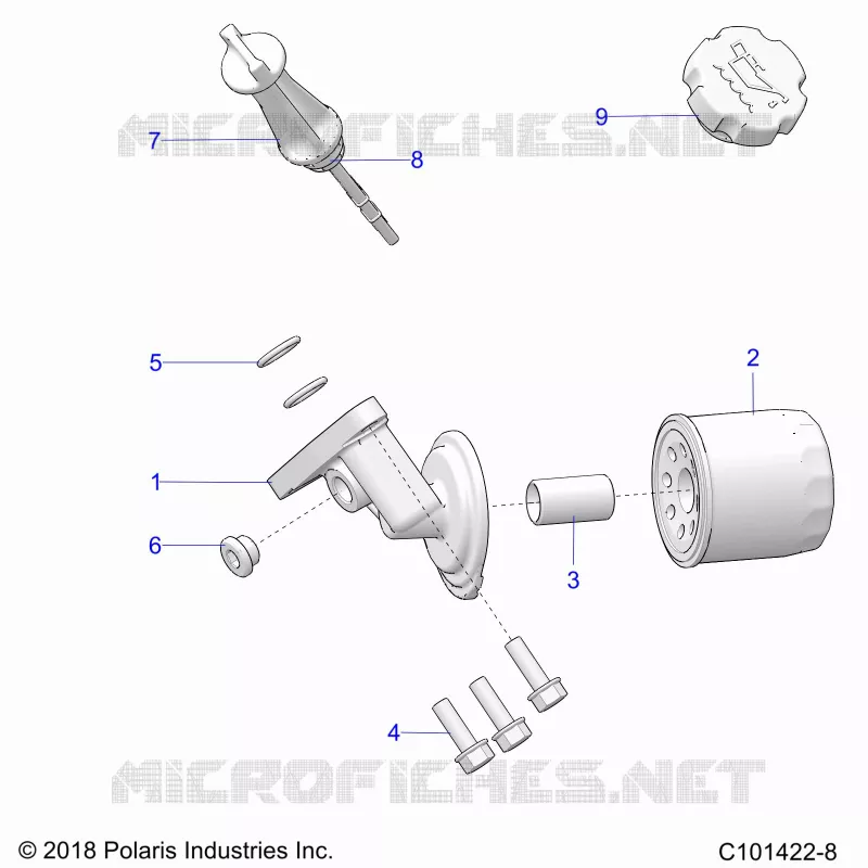 Ã–LFILTER AND DIPSTICK