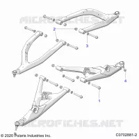 FRONT SUSPENSION CONTROL ARMS MOUNTING