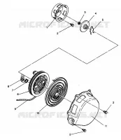 RÜCKZUG ANLASSER ASSEMBLY STARLITE 0943427 (4924992499034A)