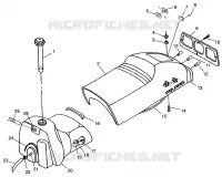 SITZ   GASBEHÄLTER XCF 0971643 (4938613861A006)