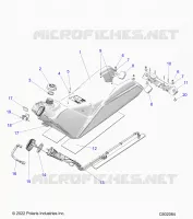 KRAFTSTOFFSYSTEM, FUEL TANK ASM.
