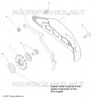 ANTRIEB, FRONT SPROCKET GUARD