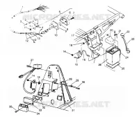 ELEKTRIC/RÜCKLICHT ASSEMBLY 4X4 300 W948130 (4926762676C009)
