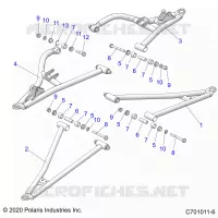 FRONT SUSPENSION CONTROL ARMS