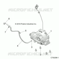 ANTRIEB, FRONT GEARCASE MOUNTING