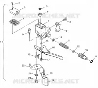 MASTER CYLINDER 440 XC 0971760 (4937873787A014)