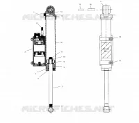 SCHOCK and RESERVOIR (REAR TRACK)(EDGE)