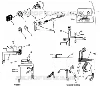 IGNITION   KABELSTRANG CLASSIC 0942865 and  CLASSIC TOURING 0942875 (4924962496003A)