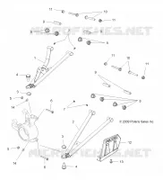 FRONT SUSPENSION A-ARMS