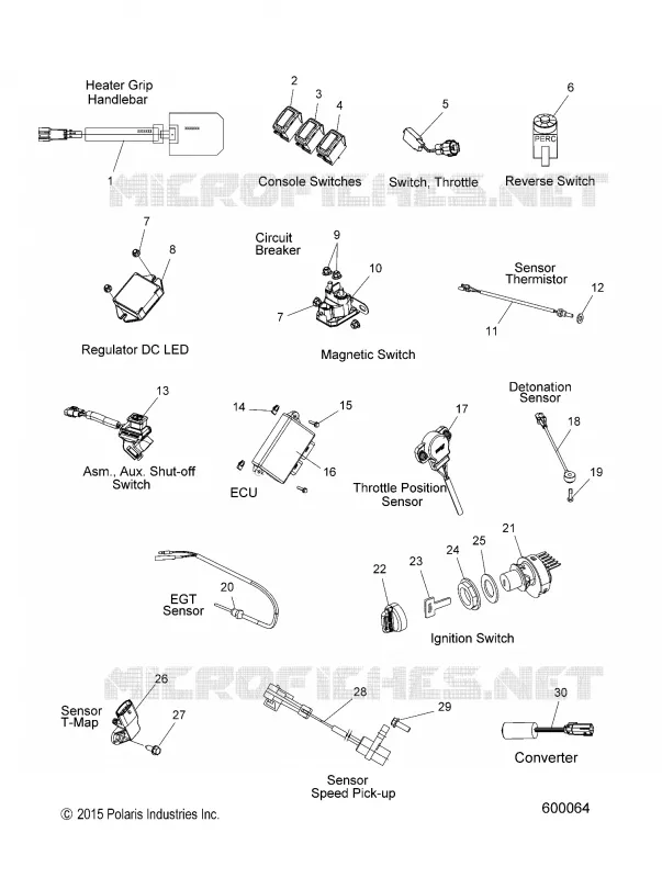 SWITCHES, SENSOREN AND COMPONENTS