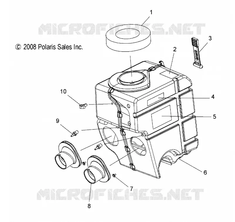 MOTOR, LUFTEINLASS SYSTEM
