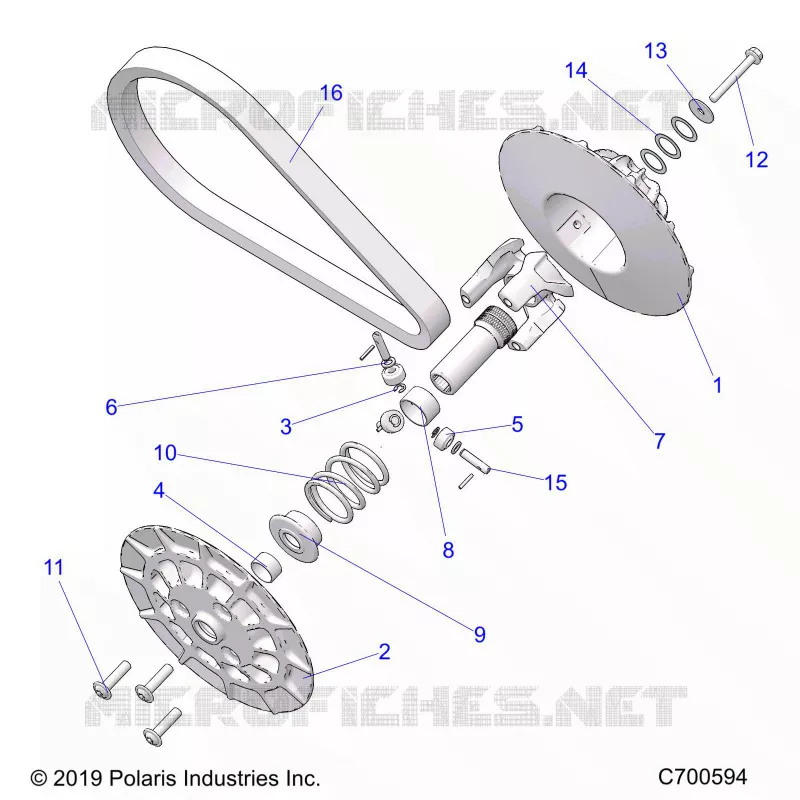 ANTRIEB, SECONDARY CLUTCH