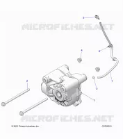ANTRIEB, FRONT GEARCASE MOUNTING
