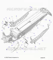 CHASSIS, CLUTCH GUARD, FOOTRESTS, AND RUNNINGBOARDS