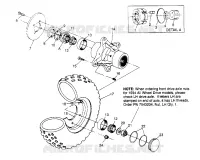 VORDERRAD ASSEMBLY Sportsman 4x4 W948040 (4926842684B005)
