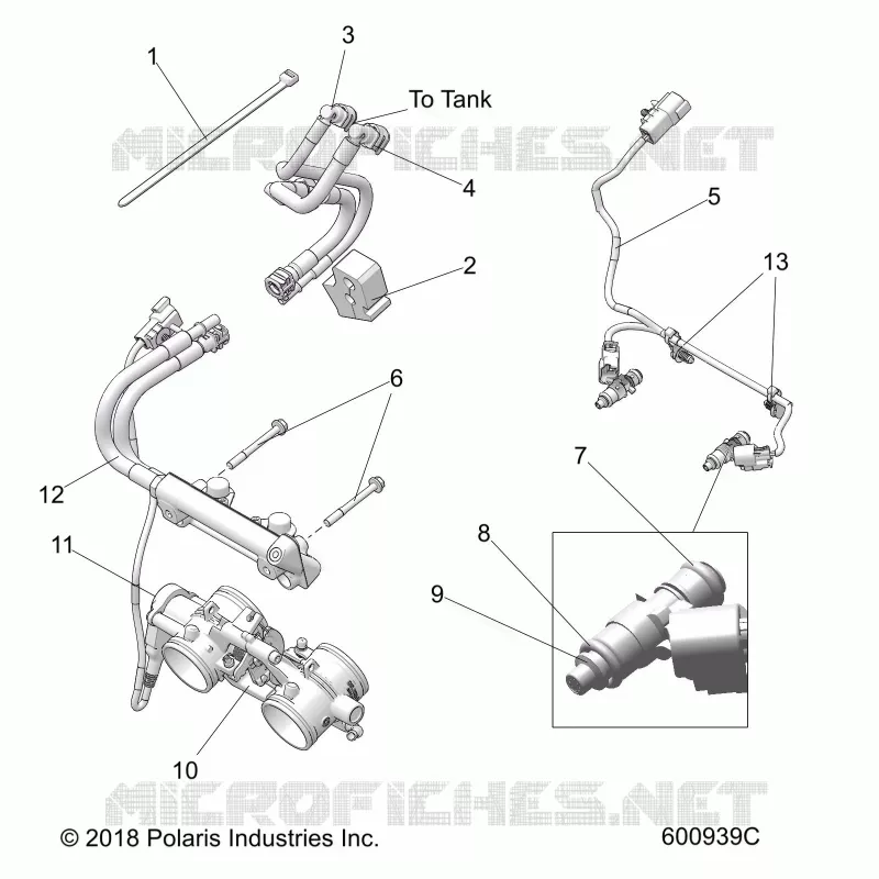 KRAFTSTOFFSYSTEM, RAIL, LINES AND THROTTLE BODY