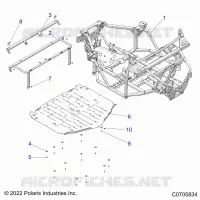 CHASSIS, MAIN RAHMEN