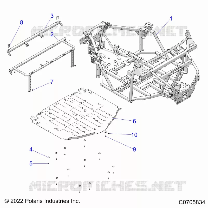 CHASSIS, MAIN RAHMEN