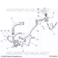 MOTOR, WATERPUMP AND BYPASS