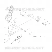 SUSPENSION, A-ARM and STREBE MOUNTING
