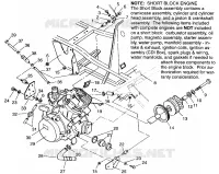 MOTORAUFHÄNGUNG Sportsman 4x4 W968040 (4935943594A010)