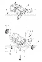 CRANKCASE SPRINT AND SPRINT E/S (4912721272017A)