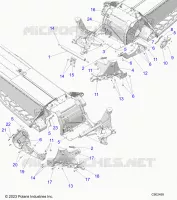 CHASSIS, BULKHEAD ASM.