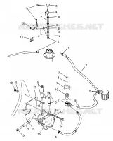 KRAFTSTOFFSYSTEM SL 780 B964087 and Intl. SL 780 I964087 (4935523552A010)