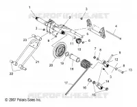 SUSPENSION, HINTER Drehmomentarm