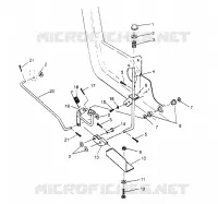 FOOT PEDAL   BREMSE ASSEMBLY 6x6 400L