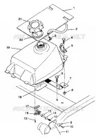 TANK ASSEMBLY Trail Blazer W937221 (4924082408006A)