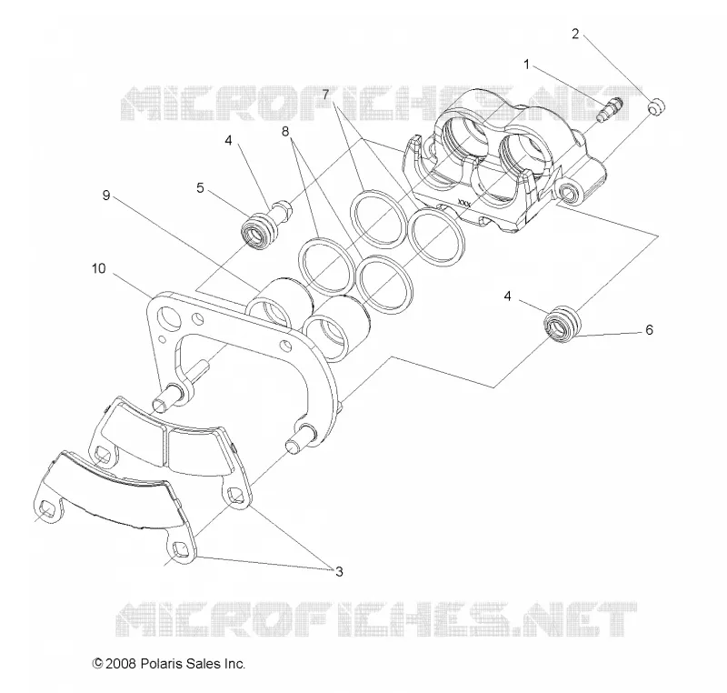 HINTERBREMSE CALIPER