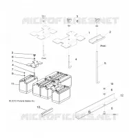 ELEKTRIC, BATTERIES AND HOLD DOWN