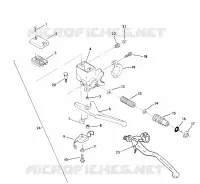 Hauptzylinderanordnung All Swedish Snowmobiles (49187318730007)