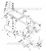 ABGASSYSTEM  XPLORER 500 W97CD50A (4941354135A014)