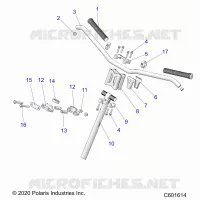 UPPER LENKEN &amp; HANDLEBAR ASM.