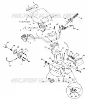LENKER   SCHEINWERFER POD
