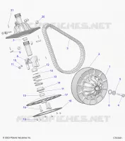 ANTRIEB, SECONDARY CLUTCH