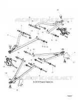 FRONT SUSPENSION CONTROL ARMS