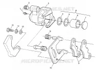 FRONT BREMSE XPRESS 300 W969530 and XPRESS 400 W969540 (4935923592C001)