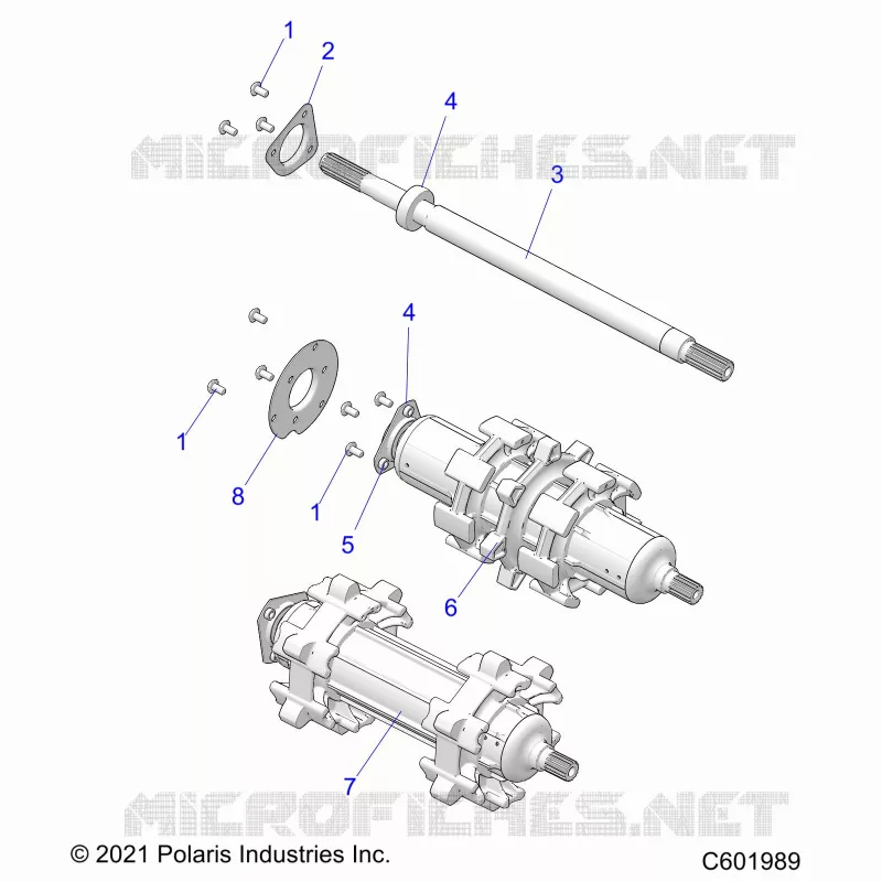 DRIVE TRAIN, JACKSHAFT AND ANTRIEBSWELLE