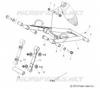 FRONT Drehmomentarm