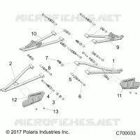 FRONT SUSPENSION CONTROL ARMS