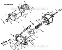 ANTRIEB SL 700 B974071, Intl. SL 700 I974071, SL 700 Deluxe B974072 and (4940874087B005)