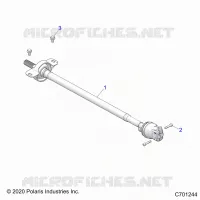 ANTRIEB, FRONT PROP SHAFT